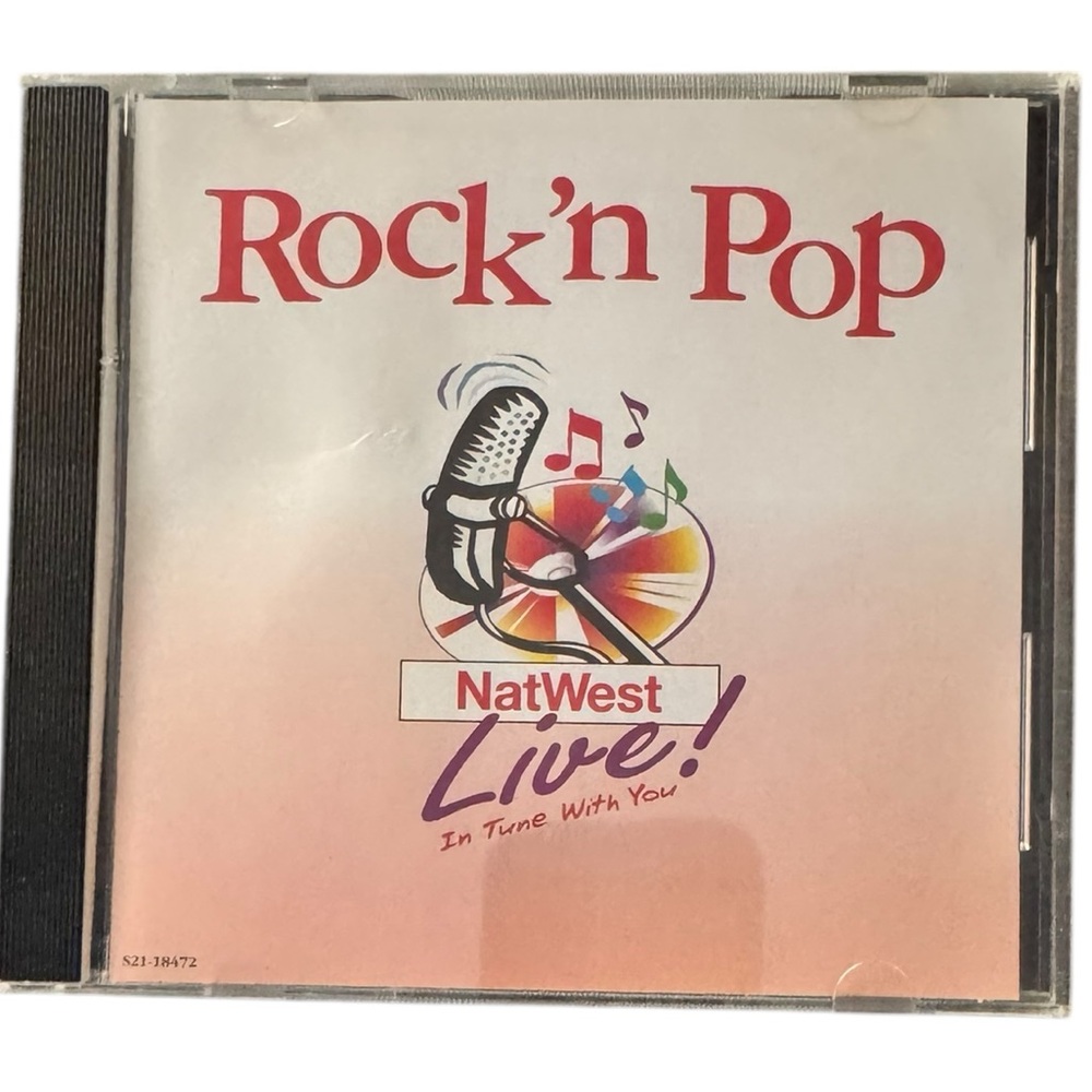 🔵 3/ $15 - Rock ‘n Pop NatWest Live CD